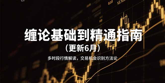 （15184期）缠论基础到精通指南（更新6月）多时段行情解读，交易机会识别方法论-吾爱创业网
