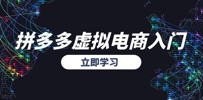 （15158期）拼多多虚拟电商入门，精准选品方法论，无货源模式起盘技巧-吾爱创业网