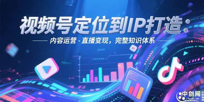 （15173期）视频号定位到IP打造：账号搭建-内容运营-直播变现，完整知识体系-吾爱创业网