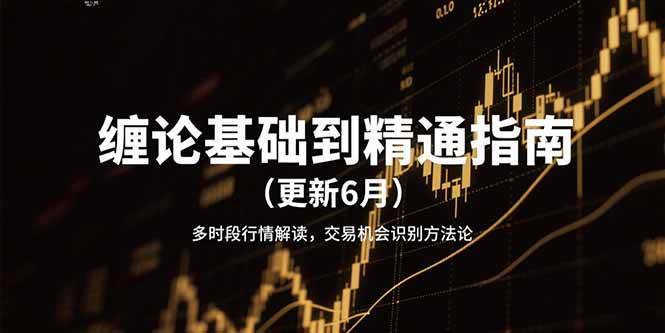 缠论基础到精通指南（更新6月）多时段行情解读，交易机会识别方法论-吾爱创业网