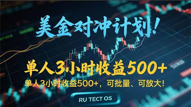 （15321期）长久稳定的撸美金项目，平均3小时收入 500+，可公司实地考察实地操作！-吾爱创业网