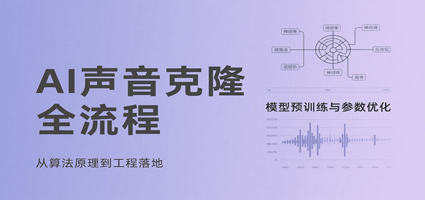 AI声音克隆全流程，基础概念到实战应用，3秒极速声音复刻、模型预训练、云端部署等-吾爱创业网