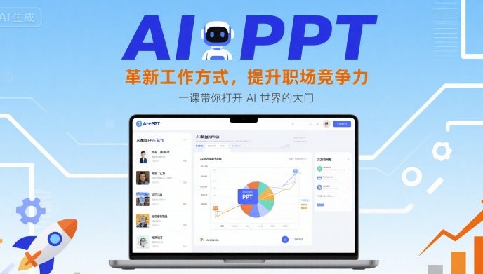 AI+PPT：革新工作方式，提升职场竞争力，一课带你打开 AI 世界的大门-吾爱创业网