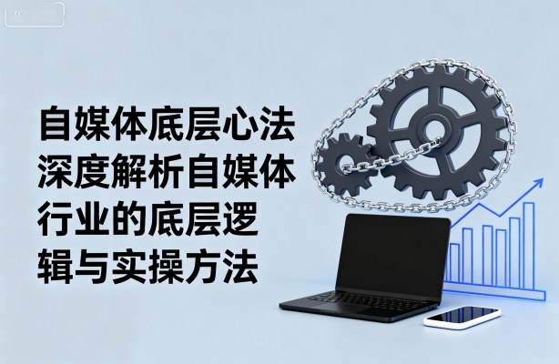 自媒体底层心法，深度解析自媒体行业的底层逻辑与实操方法-吾爱创业网