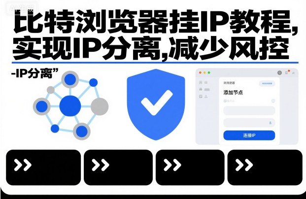 比特浏览器挂IP教程,实现IP分离,减少风控-吾爱创业网