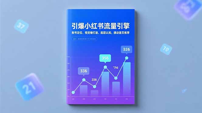 （16744期）引爆小红书流量引擎，账号定位、视觉锤打造、底层认知，撬动首页推荐-吾爱创业网