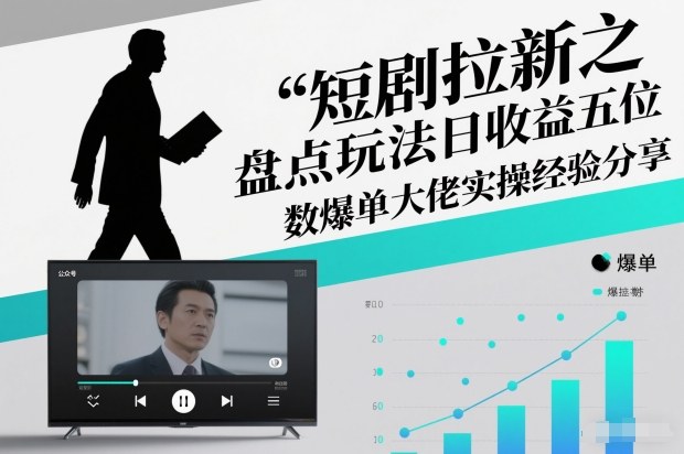 短剧拉新之盘点玩法日收益五位数爆单大佬实操经验分享-吾爱创业网