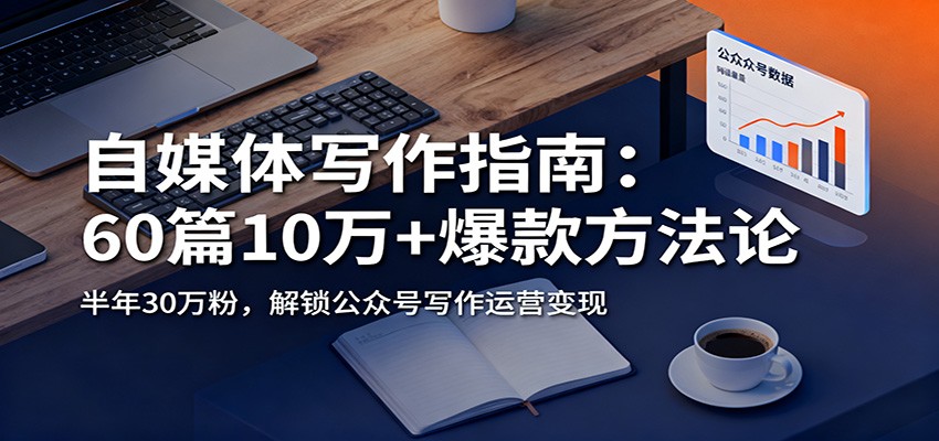 自媒体写作指南:60篇10万+爆款方法论,半年30万粉,解锁公众号写作运营变现-吾爱创业网