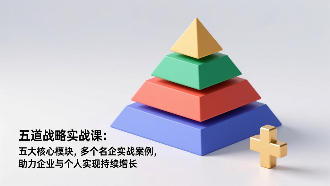 （17095期）五道战略实战课：五大核心模块，多个名企实战案例，助力企业与个人实现持续增长-吾爱创业网