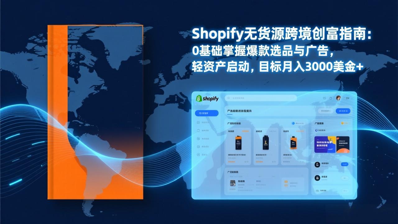 （17238期）Shopify爆款打法实战：从选品到广告投放，复制爆款模型，驱动独立站月销售额破万刀-吾爱创业网