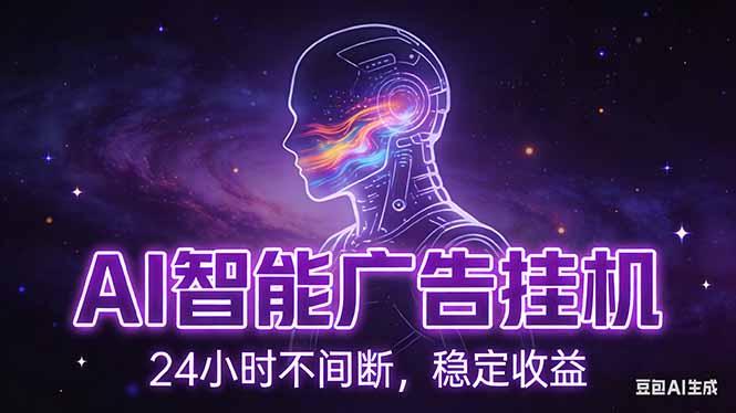 （17109期）AI智能广告挂机项目，全自动化运行，电脑项目，无配置要求，单机150+收益，新手小白可速上手...-吾爱创业网