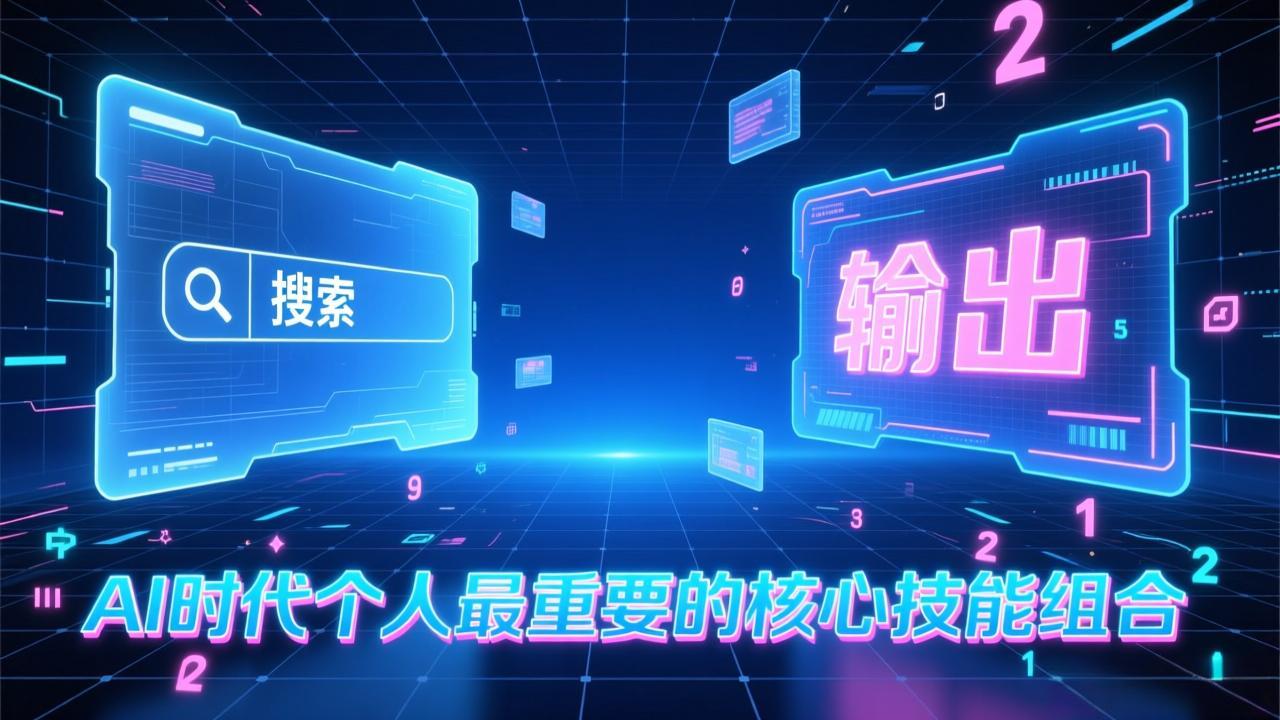 （17074期）付费文章：AI时代个人最重要的核心技能组合：“输出能力”和“搜索能力”-吾爱创业网