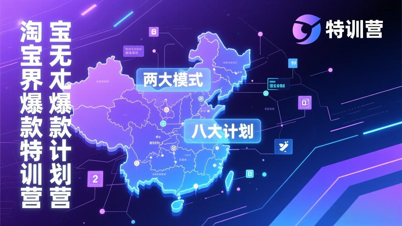 (17226期)淘宝无界爆款训练营:2026年1月杭州线下高端集训课,3天构建两大模式八大计划体系-吾爱创业网