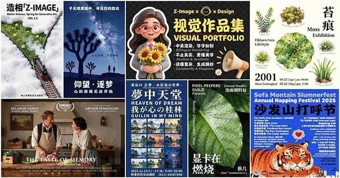 图片[3]-‌Z-Image – 逼真照片级文生图神器 WebUI+ComfyUI工作流 一键整合包-吾爱创业网