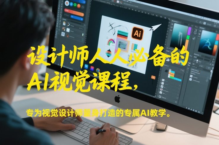 设计师人人必备的AI视觉课程，专为视觉设计师量身打造的专属AI教学-吾爱创业网