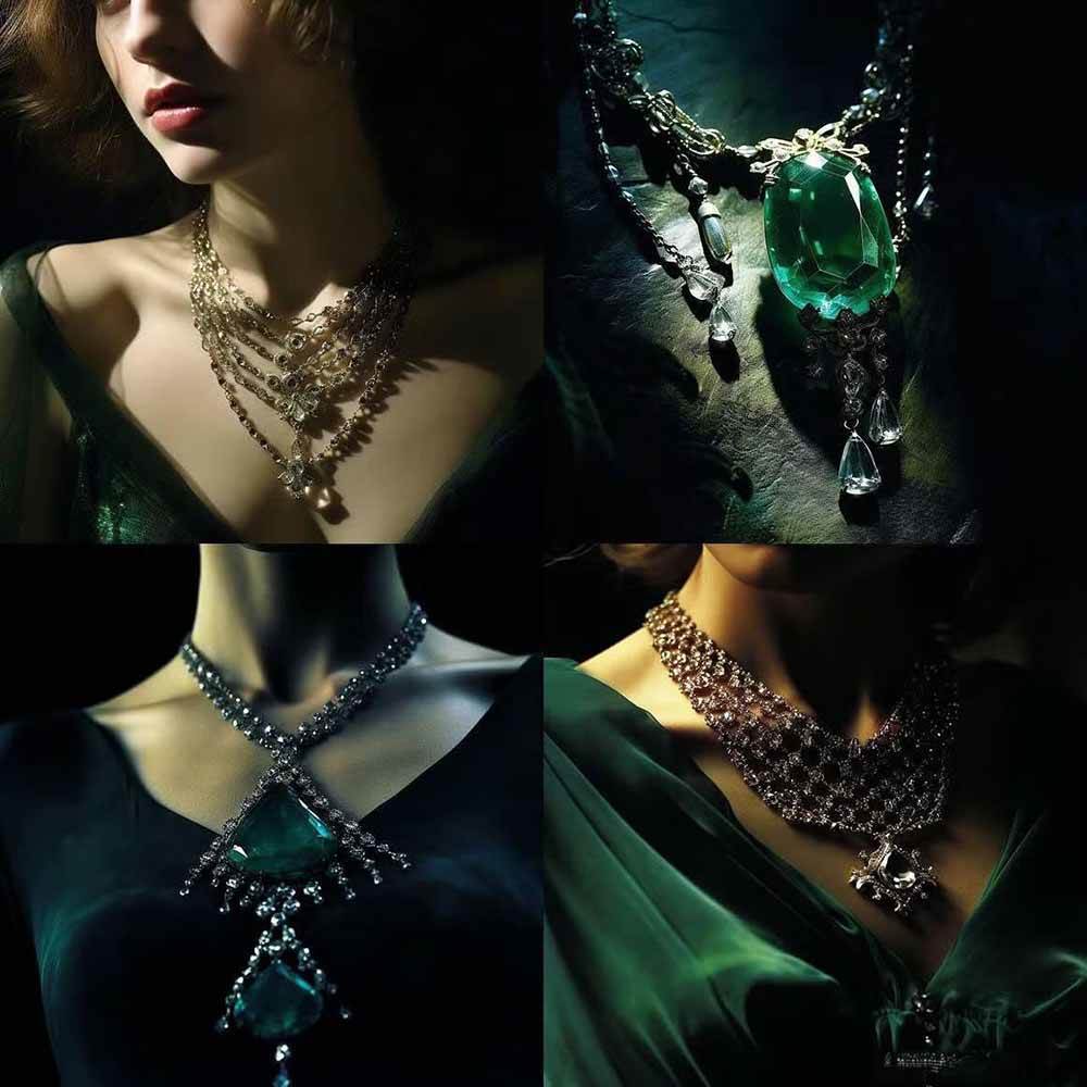图片[3]-463个Midjourney珠宝摄影提示词：覆盖全品类珠宝，AI设计秒出专业效果-吾爱创业网