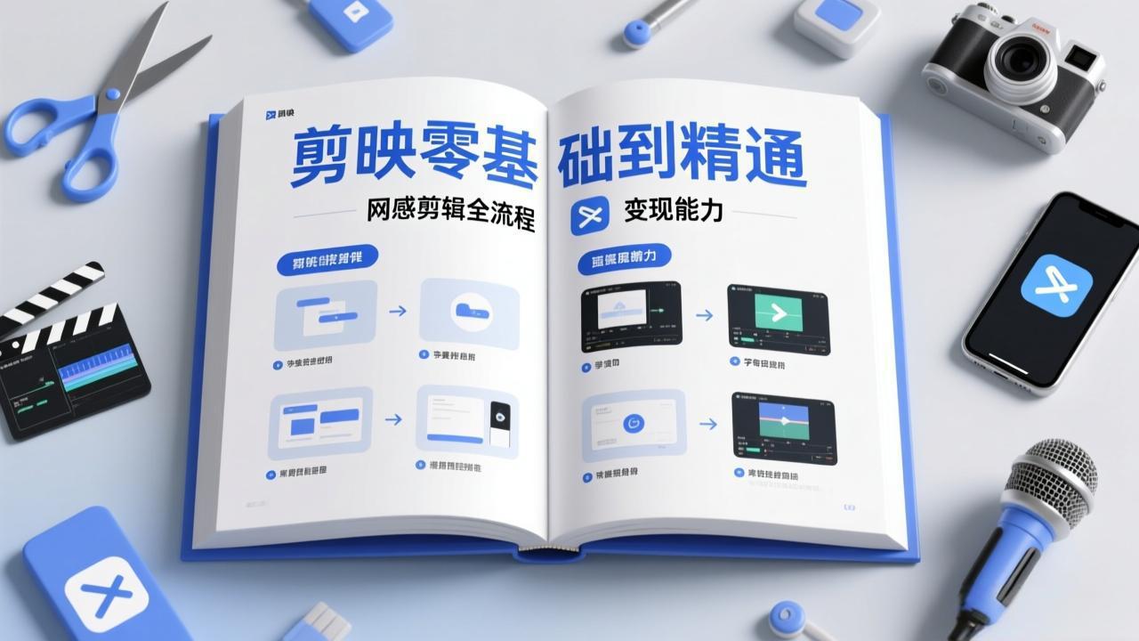 （17473期）剪映零基础也能快速上手，从入门到精通掌握网感剪辑全流程，掌握能直接变现的剪辑能力-吾爱创业网