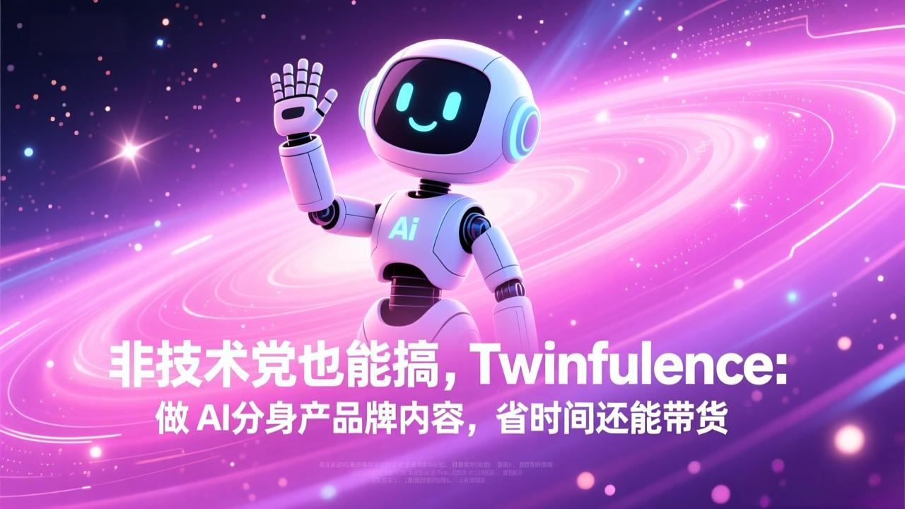 （17381期）非技术党也能搞!Twinfluence:做 AI 分身产品牌内容,省时间还能带货-吾爱创业网