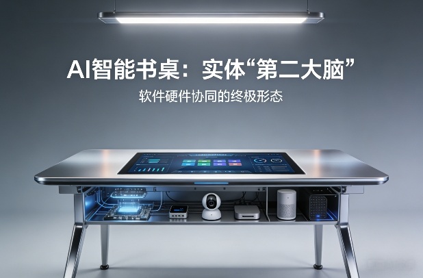 AI智能书桌搭建，构建你的实体“第二大脑”，软件硬件协同的终极形态-吾爱创业网