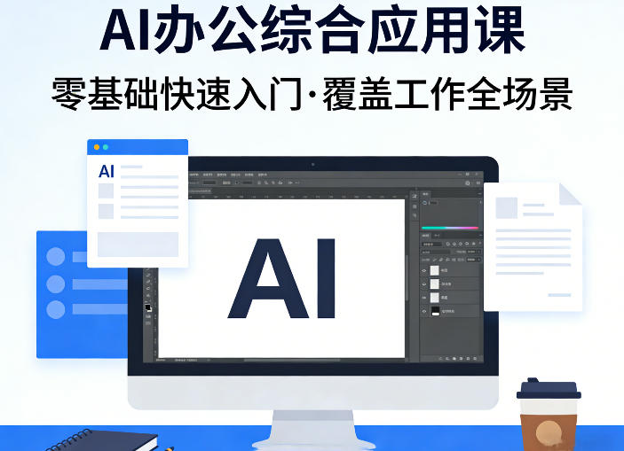 AI办公综合应用课，零基础快速入门，覆盖了工作中各种应用场景-吾爱创业网