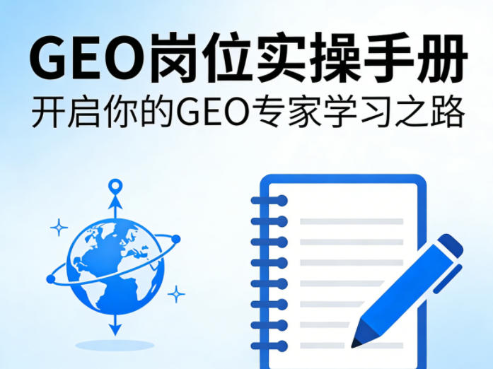 GEO岗位实操手册，开启你的GE0专家学习之路-吾爱创业网