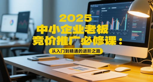 2025中小企业老板竞价推广必修课：从入门到精通的进阶之路-吾爱创业网